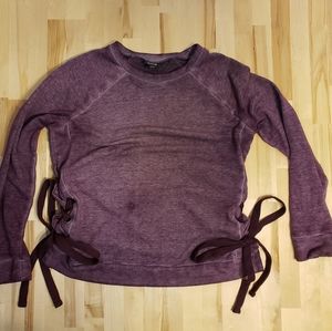 a.n.a A NEW APPROACH Pullover Top Purple Sz M